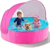 Item em estoque transfronteiriço: Piscina multifuncional com cobertura, banheira portátil para animais de estimação, piscina com proteção solar para exterior, piscina dobrável para cães