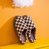 Pantuflas de Algodón Qida Shun Nuevas Otoño e Invierno para Hombre y Mujer Pantuflas de Casa al por Mayor Cálidas de Interior Pantuflas de Algodón para Pareja de Casa Invierno