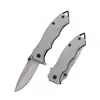 Navaja plegable de acero integral de alta dureza, Navaja portátil para exteriores, Navaja plegable de acero inoxidable, Cuchillo afilado para frutas para pelar