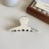 Grampo Acético Alfabeto Estilo Francês Estilo Preguiçoso Tendência de Luxo Acessível Grampo de Cabelo Parte de Trás da Cabeça Presilha Tubarão Cabelo Acessório de Cabelo