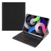 Funda Protectora para Teclado de iPad y Ranura para Lápiz de 10.2 pulgadas Teclado Desmontable Funda Protectora de 11 pulgadas y Funda Integrada con Teclado