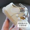 Zapatos de Princesa para Niñas, Zapatos Pequeños de Cuero Antideslizantes de Suela Blanda, Zapatos para Bebés Niñas Primavera y Otoño, Zapatos para Bebés y Niños Pequeños, Zapatos para Caminar para Niños