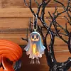 Nuevo Producto Transfronterizo Halloween Dos Colgantes de Fantasma Acrílico Colgantes para Coche Decoración para el Hogar Paquete de Regalo de Halloween