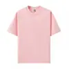 26 piezas de camisetas de manga corta Sorona de 250 gramos en 10 colores, estilo casual versátil de verano para hombres y mujeres, se pueden imprimir o bordar