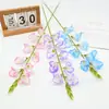 Flor artificial de haste única, pequena gipsofila, flor artificial simulada para sala de estar de casa, decoração de mesa de jantar, adereços para fotografia de casamento, buquê falso