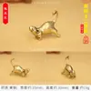 Latão Zodiac Criativo Tridimensional Zodiac Personalizado Chaveiro de Carro Pingente Acessórios Pequeno Presente Fabricante Atacado