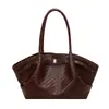 Bolso Retro de Gran Capacidad para Debajo del Brazo para Mujer 2026 Nuevo Estilo Moda Plisado Nube Bolso de Hombro Casual Commute Bolso Tote