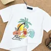 Camiseta de algodão estampada Ralph Lauren Polo transfronteiriça, envia em até 48 horas, 100% algodão, estilo unissex
