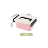 Caja de Almacenamiento de Plástico con Tapa Caja de Almacenamiento para Ropa Juguetes Organizador para Coche Gran Capacidad Caja de Almacenamiento Debajo de la Cama