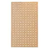 Tablero Decorativo de Entrada Sala de Estar Bastidor de Hilos para Máquina de Coser Tablero Perforado de Madera Maciza Montado en Pared Estante de Exhibición para el Hogar