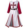 Comercio Exterior Europeo y Americano Halloween Nuevo Templario Top Largo Medieval Ropa Gótica para Actuación Escénica