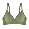Sutiã Jelly Nude Original Sem Costura para Meninas Faixa de Suporte Macio Lingerie Feminina Expansão Externa Fina Fornecimento Direto da Fábrica
