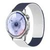 Aplicable para correa de reloj Huawei GT5 gt6/gt4 impermeable estilo nuevo/hebilla magnética gt3 Patrón Crazy Horse hebilla magnética plegable correa de cuero deportivo