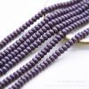 Ábaco de vidrio multicolor tipo jade, cuenta espaciadora de vidrio, cuenta plana de vidrio, porcelana, jade, accesorios para joyería DIY, espaciador 8*5mm