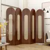 Biombo para Sala de Estar, Pared Divisoria Plegable y Móvil, Fácil Autoensamblaje, Biombo para Entrada para Privacidad, Biombo de Estilo Tradicional