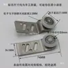 Acero inoxidable con rodamiento polea colgante polea para puerta accesorios de equipo de cocina comercial banco gabinete rueda colgante de nailon móvil