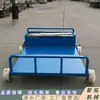 Vehículo de Transporte de Vía Férrea Jutuo Control Remoto Inalámbrico Plataforma Plana de Vía Coche Eléctrico de Vía para Invernadero Huerto