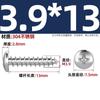 Tornillos Autoperforantes de Acero Inoxidable 304 de Cabeza Redonda Cruzada Tornillos Pequeños M1-M6M8Pa Cabeza Pan Cola Puntiaguda Tornillos para Madera Zigong