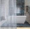 Fornecedor Direto Yunyang Cortina de Chuveiro Eva Cubo d'Água 3D Atacado Espessada Impermeável e à Prova de Mofo Cortina Divisória Transparente para Banheiro