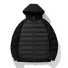 Chaqueta de Plumón Popular para Transmisión en Vivo, Empalmada, Transfronteriza, Cálida, Holgada, Versátil, Casual, Se Puede Abrir Dos Veces