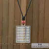 Collar de Plata Retro Xizang para Mujer Cadena Larga para Suéter Más Fácil de Combinar Sifanglaicai Candado Seguro Estilo Étnico Accesorios Literarios Colgante