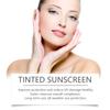Crema Protectora de Vitamina C OUHOE Verano Aislamiento Exterior Radiación Suave Refrescante y No Pegajosa Crema Hidratante Protectora