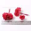 Ins Pintura a Óleo Pequena Peônia Buquê Artificial Flores de Seda DIY Artesanal Materiais Florais Adereços de Fotografia Decoração de Casa Casamento Tecido