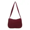 Bolso de Hombro Grande de Alta Gama y Estilo 2025 Nuevo Estilo Coreano Bolso Tote Literario Bolso Cruzado para Hombro Ins