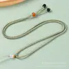 Cordón Ajustable de Patrón Espiral, Cordón de Piña de Alta Gama, Hilo de Colores, Cordón de Ágata de Imitación, Cordón para Colgar, Cordón Suave Resistente al Desgaste, Cordón de Jade
