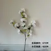 Colección de Flores de Cerezo Artificiales en Varios Colores para Decoraciones de Bodas, Arreglos Festivos, Decoración del Hogar y Creación de una Atmósfera Floral