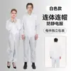 Macacão Antiestático, Roupa de Trabalho Respirável, Traje à Prova de Poeira, Traje à Prova de Poeira para Fábrica de Alimentos, Traje Antiestático Dividido