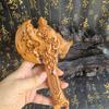 Madera de Azufaifo Golpeada por el Rayo Pez Arowana Hacha Casa Nueva Regalo Colgante de Hacha Grande Decoración Adornos para el Hogar Regalo Bendición