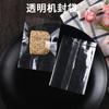 Sacos Transparentes Selados a Quente para Biscoitos de Floco de Neve Personalizados, Sacos para Embalagem de Biscoitos de Nougat, Sacos para Biscoitos de Gema de Ovo, Lanches no Atacado em Estoque