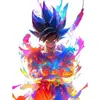 Colgante Decorativo para Coche de Goku Plano Acrílico Pintado Nuevo Transfronterizo