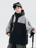 Chaqueta exterior 3 en 1 a prueba de viento e impermeable para niños y niñas para otoño e invierno, adecuada para senderismo y esquí