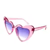 Europa y Estados Unidos gafas de sol con forma de corazón para desear amor, gafas de sol con forma de corazón, moda para mujer, gafas de sol con forma de corazón de melocotón, montura grande, gafas personalizadas, venta al por mayor