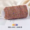 Yunxin Hilo de Algodón Retorcido a Mano Estilo Xizang 1.5mm Hilo Teñido en Degradado Cielo Estrellado para Pulseras Tejidas a Mano DIY Cuerda para Manualidades Cuerda para Tejer Cuerda de Mano