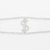Nuevo collar multicapa transfronterizo con forma de dólar, cadena de clavícula con diamantes de imitación sexy para fiestas europeas y americanas, collar con accesorios transfronterizos