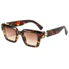 Gafas de Sol con Patrón de Mármol de Tinta Tendencia de Moda Transfronteriza Gafas de Estilo Callejero Populares en Europa y América Gafas Cuadradas Protección Solar