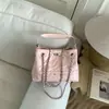 Bolso Cubo de Nicho Estilo Coreano para Mujer 2026 Nueva Moda Bolso de Mano con Cadena Bolso Cruzado para Viajes Diarios Bolso de Hombro de Gran Capacidad