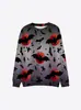 Moletom Casual Masculino Gola Redonda Manga Longa Estampado 3D Halloween Abóbora Fantasma Europeu e Americano Amazon Transfronteiriço Moletom Masculino e Feminino