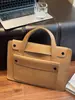 Bolso de Mano de Alta Gama Nuevo y Nicho Otoño e Invierno 2025 para Mujer, Almacenamiento de Computadora, para Viajes Diarios, Bolso Multifuncional