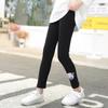 Leggings gruesos de lijado de una cara para otoño e invierno, tallas 100-160, pantalones de leggings para niños de escuela primaria