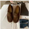 Sapatos de Encaixe de Pele de Ovelha com Estilo Britânico, Mocassins Planos Foscos Vintage para Mulheres, Couro Genuíno Combinado com Sapatos Pequenos de Couro