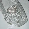 Acessórios de Flor de Sapato de Cristal Resistentes Estilo Coreano com Lantejoulas Bordadas, Franjas de Cristal Exquisite de Estilo Leve de Luxo