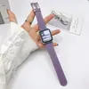 Para Apple Watch Apple iwatch10 Generación Hebilla de 42 mmH SE Magnético Patrón Lichi Correa de Cuero 46 mm9