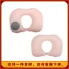 Almohada de viaje en forma de U para el cuello, inflable a presión, almohada portátil de TPU para siesta en avión, almohada inflable en forma de U para conducir, logo personalizable
