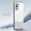 Adecuado para funda de teléfono Huawei nova10, cubierta protectora Huawei nova10Pro, empalme de cuero liso, funda antigolpes de protección completa