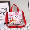 Bolso Bandolera de Dibujos Animados Graffiti para Niñas Lindas, Bolso para Teléfono Móvil de Gran Capacidad para Padres e Hijos, Bolso de Mano de Lona Infantil de Estilo Occidental