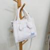 Nuevo Bolso de Mano Perro Canela Kurome Bolso Tote de Hombro Lana de Cordero Bolso Cruzado Casual Lindo de Gran Capacidad